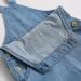 KIDSCOOL SPACE Baby Girl Boy Jean Overalls Toddler Summer Denim Shortall Blue | 2-3 Years - Buy Online on GoSupps.com