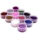 Biodegradable Glitter Gel Nail Art Set | Ultra FINE DUST Powder for Face, Hair & Nails | Eco-Friendly Makeup & Craft | Festival Party Colors - Buy Online on GoSupps.com