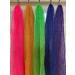 2 Pieces African Net Sponge Long Net Bath Sponge African Exfoliating Shower Body Scrubber Back Scrubber Skin Smoother Stretches to Approximately 63" (Blue&Pink) Pink&Blue - Buy Online on GoSupps.com
