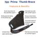 3-Point Products Prima Thumb Brace for CMC Arthritis - Adjustable Right Hand Support Size Small - Buy Online on GoSupps.com