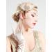 Babeyond 1920s Flapper Headband - Champagne Art Deco Feather Hairband with Crystals | Great Gatsby Inspired - Buy Online on GoSupps.com