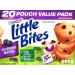 Entenmann's  Little Bites  Blueberry Muffins  2 LBS 1 OZ  936g  20 Pouches 80 Muffins Delicious  Yummy Tasty  1 Box