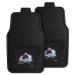 FANMATS 10618 Colorado Avalanche 2-Piece Heavy Duty Vinyl Car Mat Set, Front Row Floor Mats, All Weather Protection, Universal Fit, Deep Resevoir Design Front Team Color