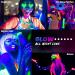 The Glowhouse UV Neon Face Paint and Body Paint Stick (Pack of 6) Fluorescent Brightest Glow under UV! - Buy Online on GoSupps.com