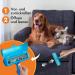 Fusselmonster Animal Hair Remover Lint Roller for Dogs & Cats | Reusable Pet Hair Cleaner for Sofa Carpet & Car - Blue - Buy Online on GoSupps.com