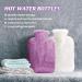 Cooyou 2L Hot Water Bottle with Fluffy Cover - Purple | Hot & Cold Compress for Pain Relief - Buy Online on GoSupps.com