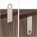 Relaxdays Squirrel Feeder House Feeding Station Box Hanging Wooden HWD: 17.5 x 14 x 25 cm Dark Brown Fir Wood Pack of 1 - Buy Online on GoSupps.com
