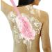 Prozklves Long Handle Back Scrubber - Soft Exfoliating Bath Brush for Men & Women (Light Pink) - Buy Online on GoSupps.com