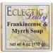 Frankincense And Myrrh Glycerin Soap by Eclectic Lady 4 oz Bar