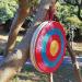 Hand-Made Straw Archery Target 19.6*19.6 with Rope Handle | Outdoor Shooting Practice Tool - Buy Online on GoSupps.com