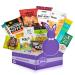 High Protein Sampler Snack Box: Healthy Fitness Gifts, Great Fitness Gifts For Men, Military, Athletes Gift Basket Fitness Sampler
