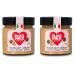 Black Milk Hazelnut Cream Spread 2x230g - Made In Italy - Bake or Spread - Gluten Free - Two Jars