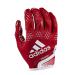 adidas Adizero 12 Football Gloves XL Red/White