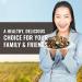 3 Packs x 300g Pure Organic Wild Rice All Natural Gluten-Free Non-GMO Kosher and Vegan Pure Long Grain Wild Rice Healthy Food for The Whole Family - Floating Leaf - Buy Online on GoSupps.com