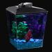 Koller Products AquaView 2.5-Gallon Fish Tank with Power Filter and LED Lighting - 7 Color Selections - Buy Online on GoSupps.com