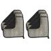Paradiso 6pk Soft-Weave Wash Cloths, Black