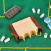 Meooeck Portable Wooden Pool Cue Holder - Weighted Billiard Accessories for 4 Cues - Buy Online on GoSupps.com