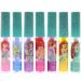 Disney Ariel Kids Washable Party Favor Lip Gloss  7 Flavors include Cotton Candy  Strawberry  Berry  Bubble Gum  Grape  Lemon and Watermelon