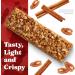 Simply Protein - Cinnamon Pecan Crispy Bars - Plant Based Protein Bars - Low Carb Low Sugar High Fibre - 13g Protein 2g Sugar 7g Fibre - Vegan Gluten Free Non GMO Kosher - 12 Bars Cinnamon Pecan 12 Count (Pack of 1) - Buy Online on GoSupps.com
