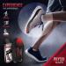 Physix Gear Sport Arch Support Insoles - Full Length for Plantar Fasciitis, Flat Feet, Heel Spurs - Men 6.5-9 | Women 7-9.5 - Red/Black - Buy Online on GoSupps.com