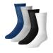Physicians' Choice Diabetic Socks Diabetic Socks Unisex - Crew Socks 12-Pack in White Black Gray Navy - Size 9-11 White Black Gray Navy 9-11