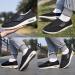Youyun Diabetic Shoes for Men X-Wide Width | Adjustable Velcro Closure | Lightweight & Non-Slip Walking Shoes | Edema & Swollen Feet Relief | 10.5 Wide Black - Buy Online on GoSupps.com