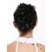 WIG ME UP Q0147-1B Hairpiece Bun - Short Voluminous Braid Curls with Butterfly Clip - Black - International Shipping Available - Buy Online on GoSupps.com