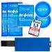 IceHOF cooling pads (5x) with fleece shell-cuddly soft long cooling duration different sizes family set cooling pack gel cooling gel cooling gel cooling compress cold compress cooling bags cooling bags