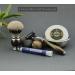 Premium Men's Shaving & Grooming Set | 3 Edge Razor Badger Hair Brush Bowl & Soap - Perfect Gift - Buy Online on GoSupps.com