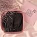 Seid Hood - 100% Mulberry Silk Night Cap for Curly Hair | Breathable & Customizable Sleeping Hood (Black) - Buy Online on GoSupps.com