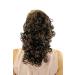 WIG ME UP JL3022-4T33 Hairpiece/Braid - Voluminous Curly Medium-Long (40 cm) Brown Mix with Combs & Elastic Band | International Shipping - Buy Online on GoSupps.com
