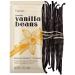 10 Tahitian Vanilla Beans Grade A+ - Fresh Vanilla Bean Pods 5" - 7" long, Caviar Rich & Flavorful Vanilla Beans for making Vanilla Extract, Baking & Cooking & by Gya Labs 1.2 Ounce (Pack of 1)