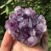 Crystal Rough Specimen Healed Natural Raw Amethyst Quartz Purple Crystal Cluster Stones Specimen As a Gift (Size : 150-200g) - Buy Online on GoSupps.com