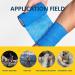 JCLIFE 12 Rolls Self-Adhesive Elastic Pet Bandages - 10cm x 450cm Non-Woven Wrist & Ankle Fixing Tape - Buy Online on GoSupps.com
