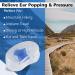 Lewis N. Clark Comfortable Noise Cancelling Ear Plugs - Airplane & Mountain Hiking Sound Reduction + Altitude Sickness Relief - Blue (One Size) with Travel Case - Buy Online on GoSupps.com