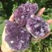 Natural Crystals and Stones Natural Raw Amethyst Quartz Purple Crystal Cluster Stones Specimen for Decoration QINTINYIN Full of Texture (Size : 150-200g) - Buy Online on GoSupps.com