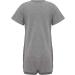 Kaycey Special Needs Clothing: Short Sleeve Popper Vest Bodysuit 9-10 Years Grey - Buy Online on GoSupps.com