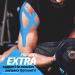 Physix Gear Sport Kinesiology Tape - Waterproof Muscle Support Adhesive - 2in x 16.4ft Roll - Therapeutic Aid for Injury Recovery - Blue (1 Pack) - Buy Online on GoSupps.com