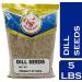 Taj Premium Dill Seeds Whole - 5 lbs Bag | Ideal for Farming, Seasoning Meats, and More - Buy Online on GoSupps.com