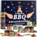 Gepp s BBQ Advent Calendar I Feinkost Calendar with 24 surprises for the Advent season I gift for men & women with unusual sauces spices rubs & dips for cooking and grilling
