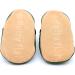 Dotty Fish Soft Leather Baby Shoes for Boys | Animal Designs | Non Slip Toddler Shoes | 0-6 months to 4-5 Years | Green & Cream Bear Design - Buy Online on GoSupps.com