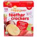 Happy Family Organics Organic Teether Crackers Strawberry & Beet with Amaranth 12 Packs 0.14 oz (4 g) Each