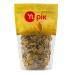 Yupik Mini Corn & Flax Seed Chips 400 g 6 Count Gluten-Free Kosher Vegan Salted Corn Chips Savory Crackers with Flax Seeds Source of Fiber Crunchy Snack Ideal for Dips