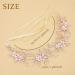 Braveamor Rose Gold Bridal Hair Vine | Bohemian Wedding Headpiece - Buy Online on GoSupps.com