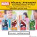 Disney Store Marvel Hand Sanitizer Holder Set - Pack of 4 | Refillable & Portable Sanitizers with Clips - Buy Online on GoSupps.com