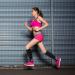 Zengear Compression Socks 20-30mmHg | Anti DVT, Travel Stockings for Swollen Legs & Varicose Veins |Calf Support for Running & Sports | L/XL Black w/Pink - Buy Online on GoSupps.com