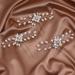 WBCBEC 5-Piece Pearl & Crystal Wedding Hair Pins Set - Bridal Accessories in Gold for Brides, Bridesmaids, and Flower Girls - Buy Online on GoSupps.com