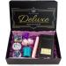 Brubaker cosmetics 8 Partial organic bathing chocolates gift set "Deluxe lavender" - noble - vegan - natural ingredients - handmade - including gift box lavender deluxe