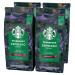 STARBUCKS Espresso Roast Dark Roast Whole Coffee Beans 450 g (Pack of 4) Unflavoured 1.8 kg (Pack of 1)