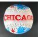 Chicago Las Vegas New York City Souvenir Baseballs in Acrylic Display Case - Baseball Gifts with Chicago Flag Design - Buy Online on GoSupps.com